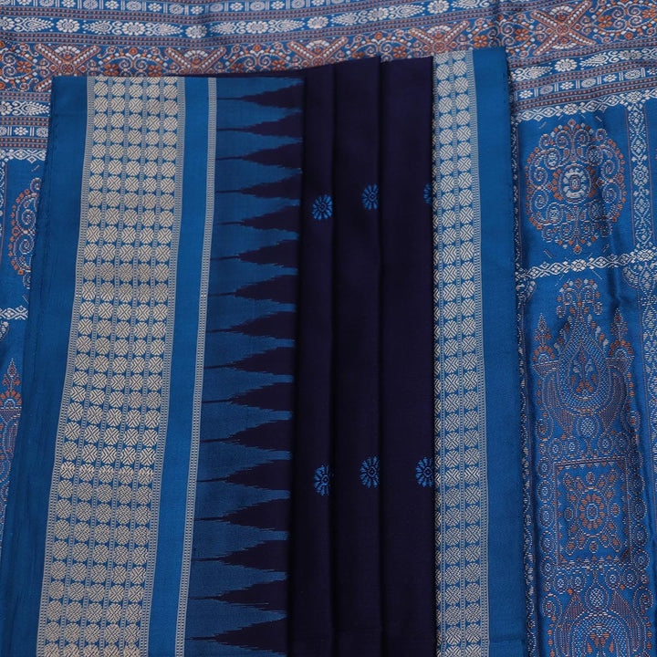Handloom Silk Bomkai Saree Handloom Saree_Bomkai Silk Priyadarshini Handloom