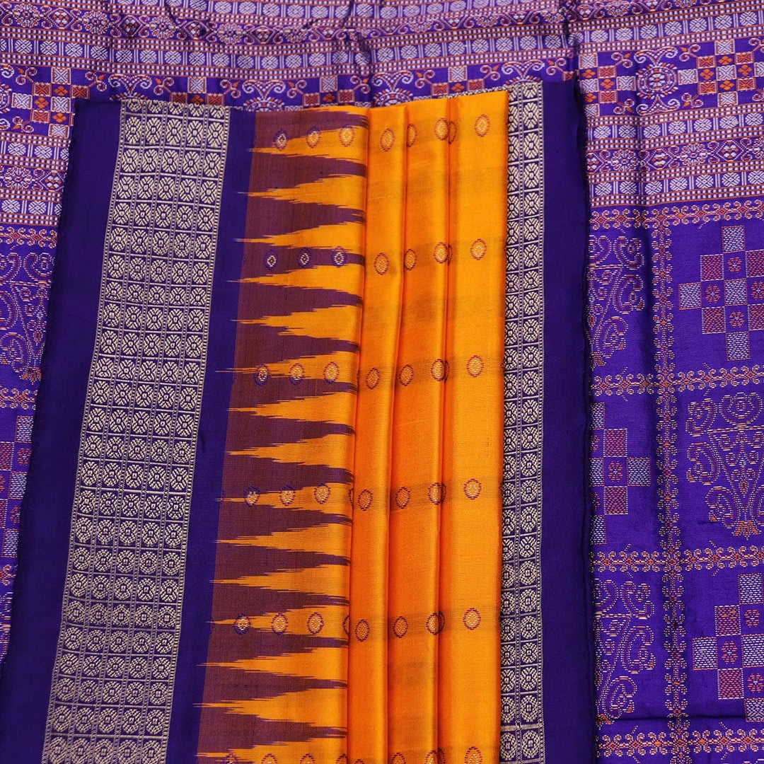 Handloom Silk Bomkai Saree Handloom Saree_Bomkai Silk Priyadarshini Handloom
