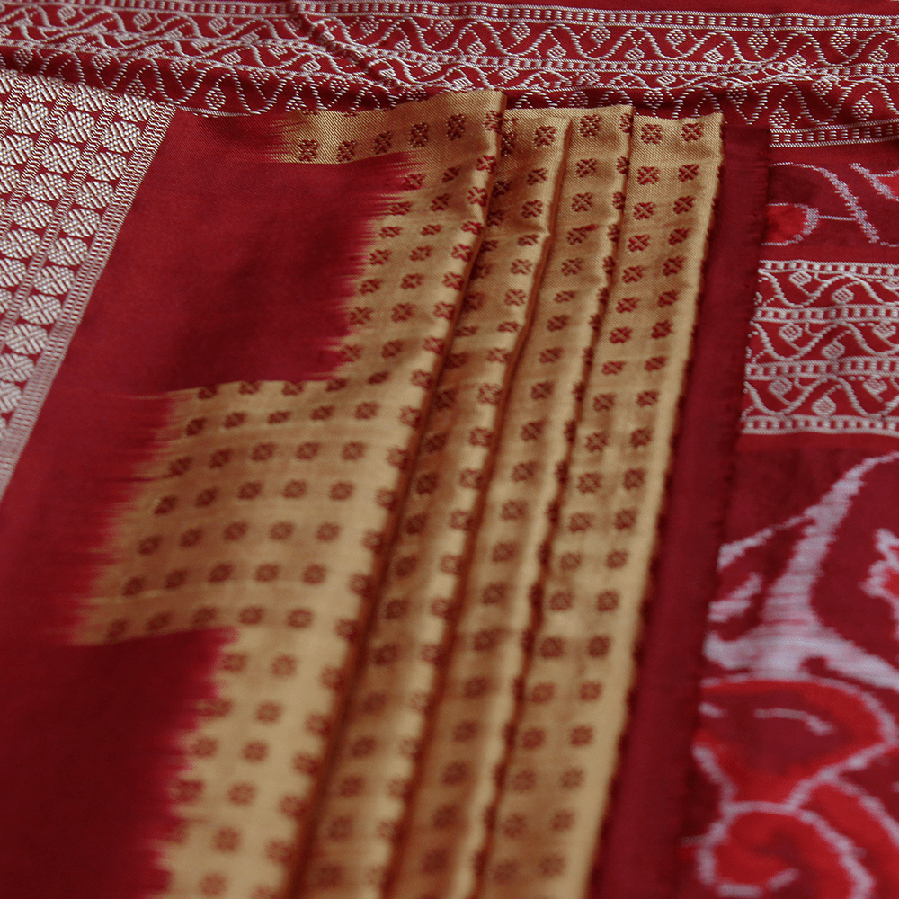 Handloom Silk Bomkai Saree Handloom Saree_Bomkai Silk Priyadarshini Handloom