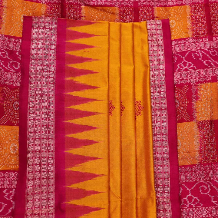 Handloom Silk Bomkai Saree Handloom Saree_Bomkai Silk Priyadarshini Handloom