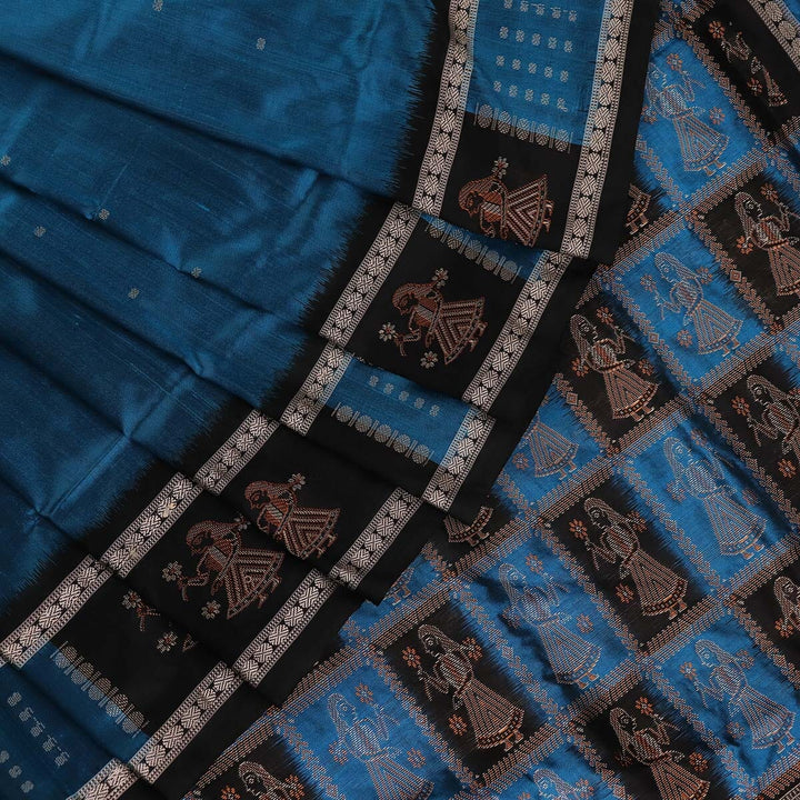 Handloom Silk Bomkai Saree Handloom Saree_Bomkai Silk Priyadarshini Handloom