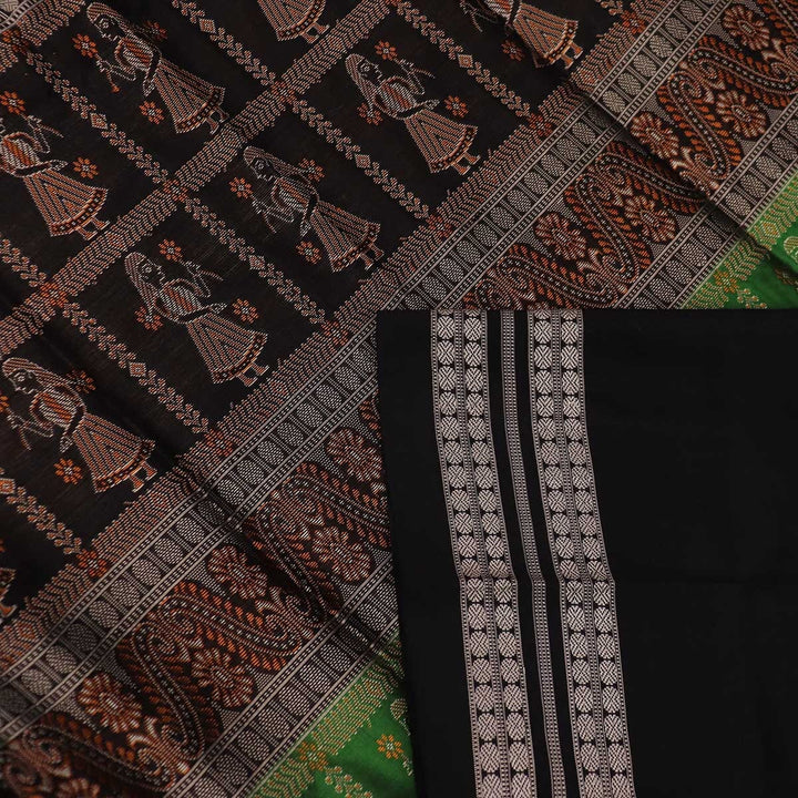 Handloom Silk Bomkai Saree Handloom Saree_Bomkai Silk Priyadarshini Handloom