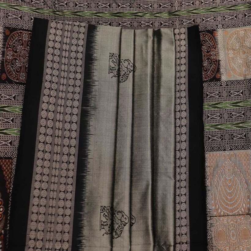 Bomkai weave detail