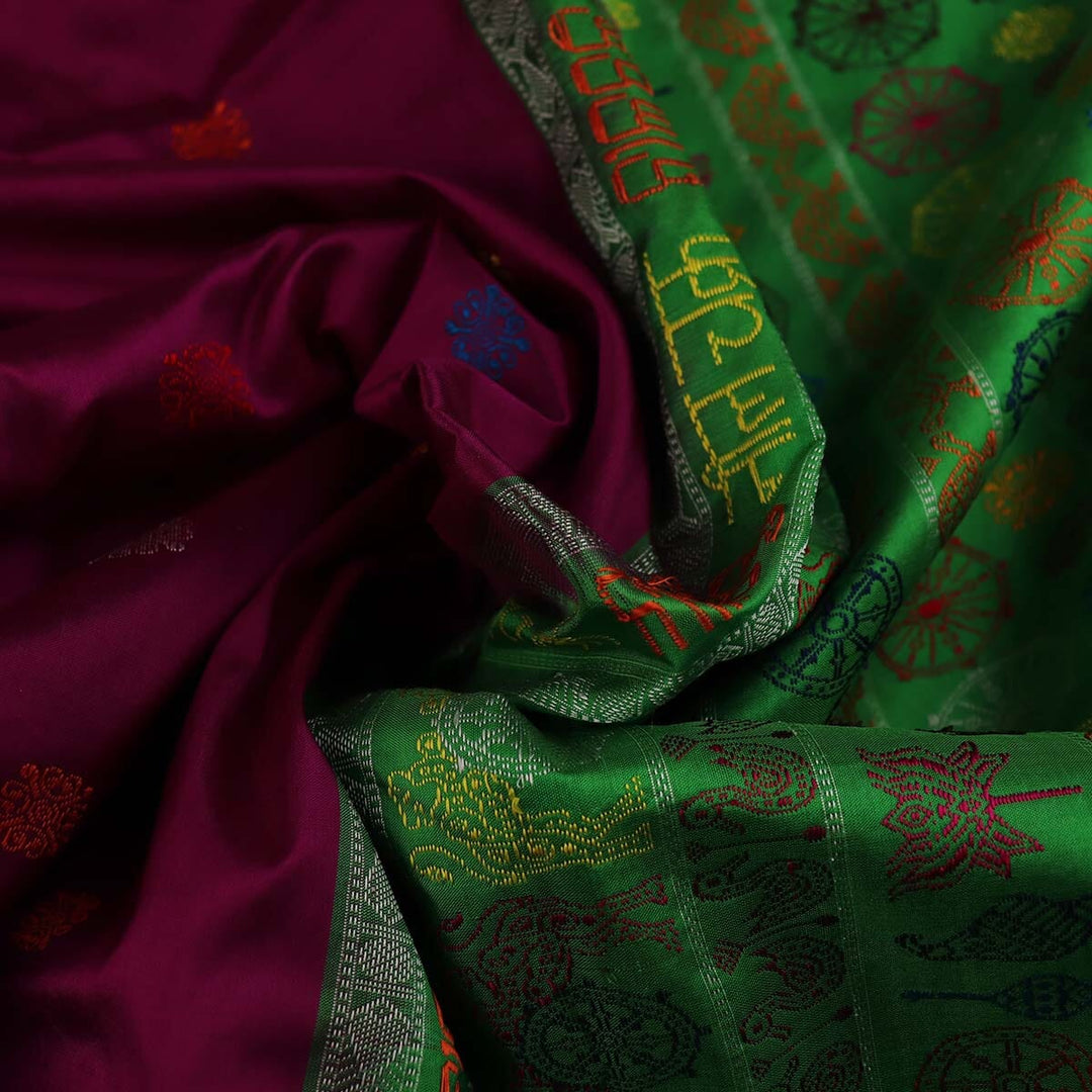 Handloom Silk Bomkai Saree Handloom Saree_Bomkai Silk Priyadarshini Handloom