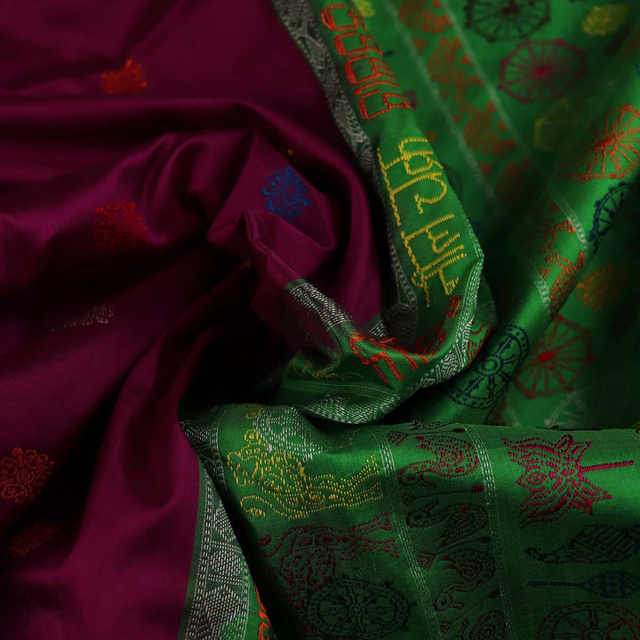 Handloom Silk Bomkai Saree Handloom Saree_Bomkai Silk Priyadarshini Handloom