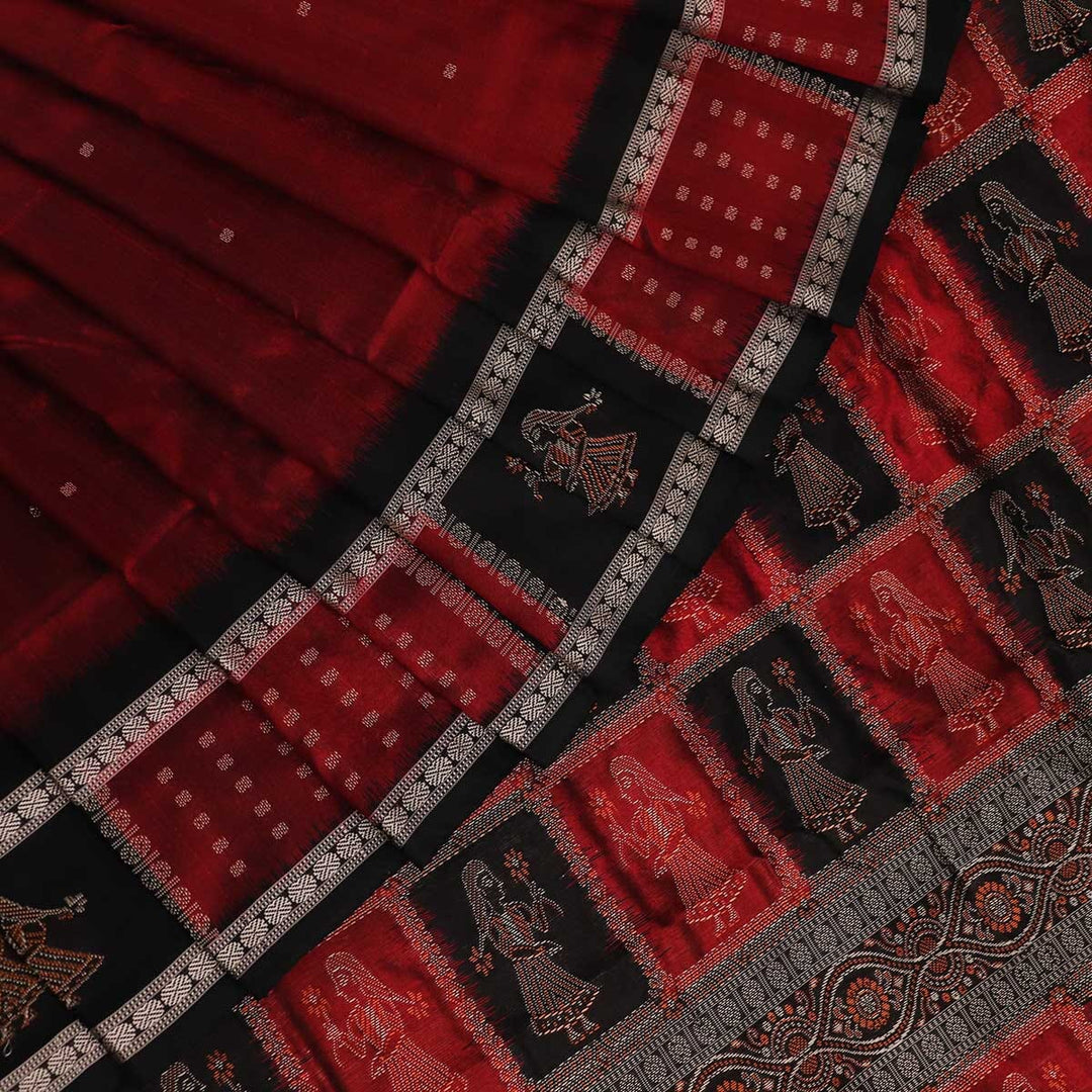 Handloom Silk Bomkai Saree Handloom Saree_Bomkai Silk Priyadarshini Handloom