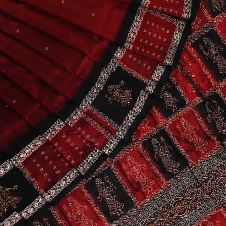 Handloom Silk Bomkai Saree Handloom Saree_Bomkai Silk Priyadarshini Handloom