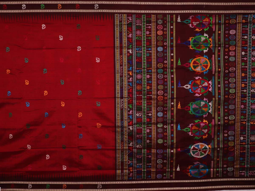 Handloom Silk Bomkai Saree Handloom Saree_Bomkai Silk Priyadarshini Handloom