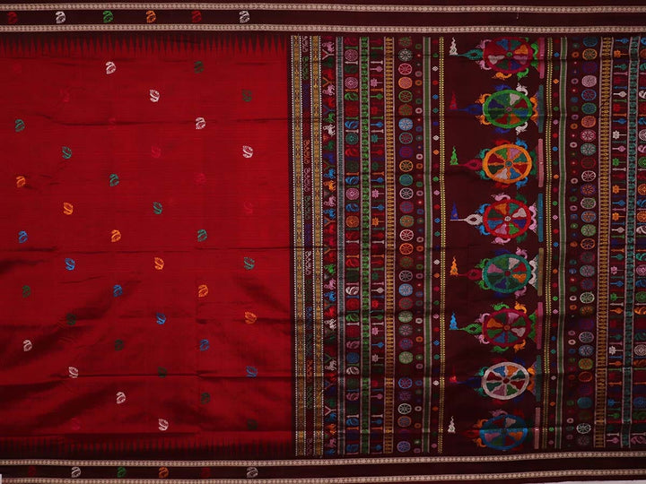 Handloom Silk Bomkai Saree Handloom Saree_Bomkai Silk Priyadarshini Handloom