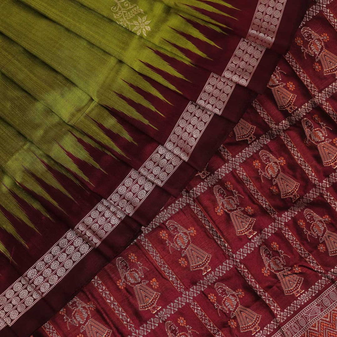Handloom Silk Bomkai Saree Handloom Saree_Bomkai Silk Priyadarshini Handloom