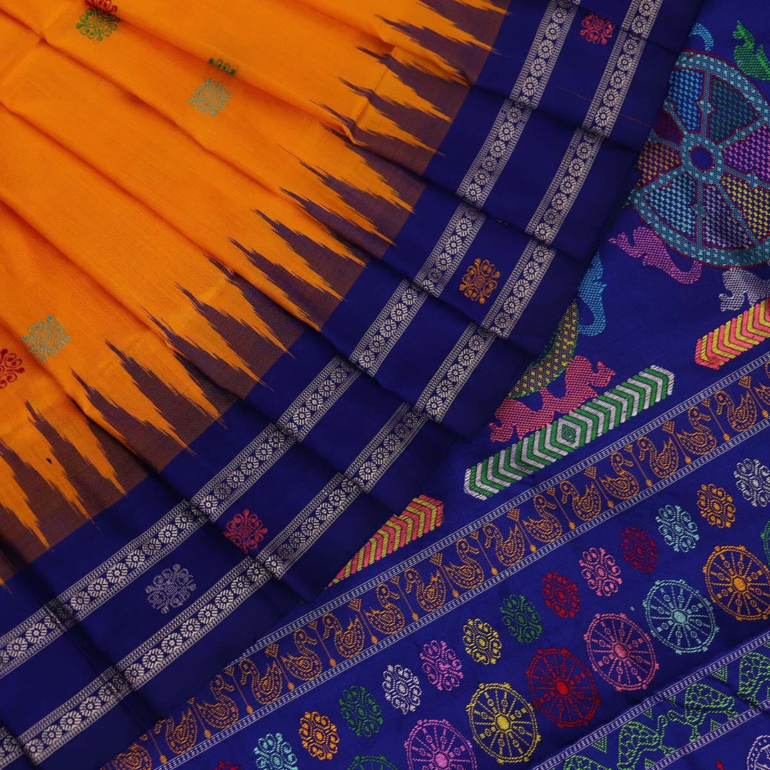 Handloom Silk Bomkai Saree Handloom Saree_Bomkai Silk Priyadarshini Handloom