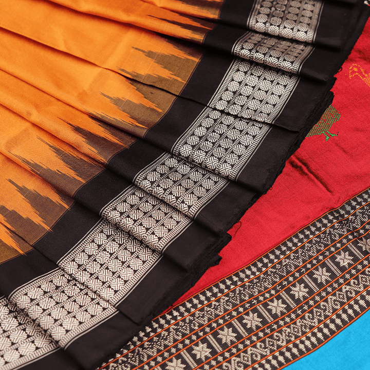 Handloom Silk Bomkai Saree Handloom Saree_Bomkai Silk Priyadarshini Handloom