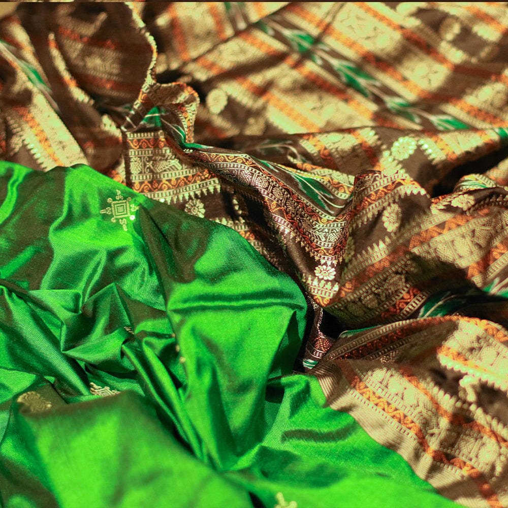 Handloom Silk Bomkai Saree Handloom Saree_Bomkai Silk Priyadarshini Handloom