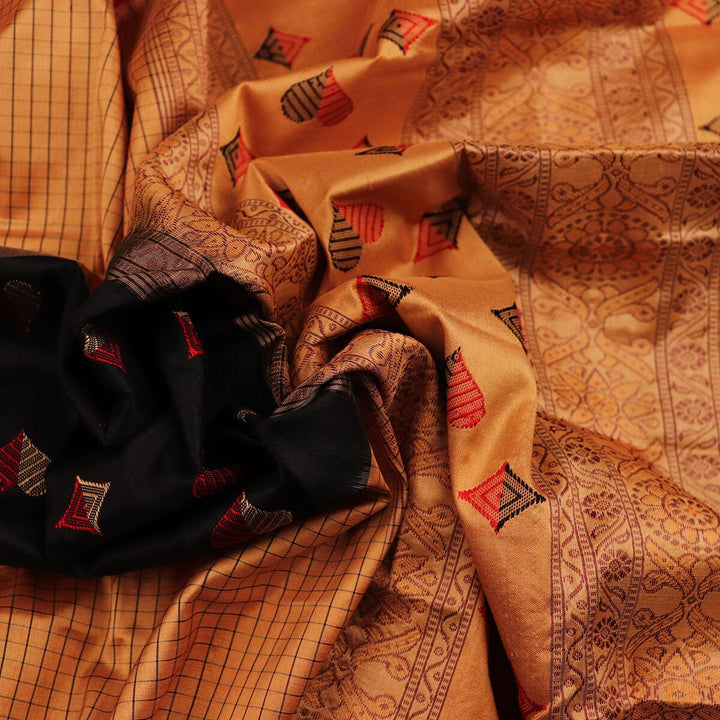 Handloom Silk Bomkai Saree Handloom Saree_Bomkai Silk Priyadarshini Handloom