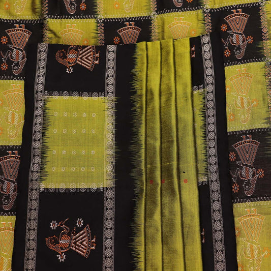 Handloom Silk Bomkai Saree Handloom Saree_Bomkai Silk Priyadarshini Handloom