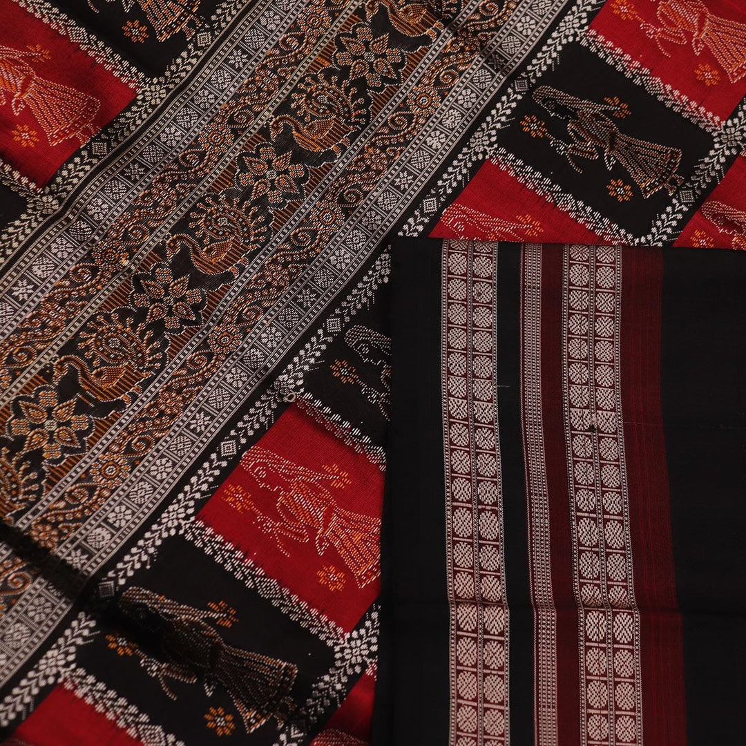 Handloom Silk Bomkai Saree Handloom Saree_Bomkai Silk Priyadarshini Handloom