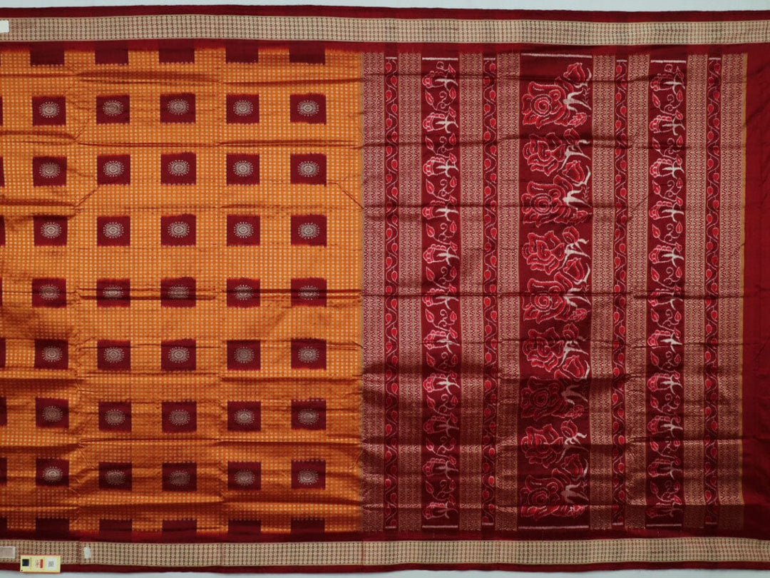 Handloom Silk Bomkai Saree Handloom Saree_Bomkai Silk Priyadarshini Handloom