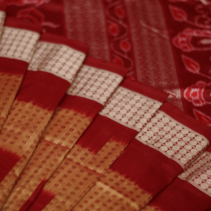 Handloom Silk Bomkai Saree Handloom Saree_Bomkai Silk Priyadarshini Handloom