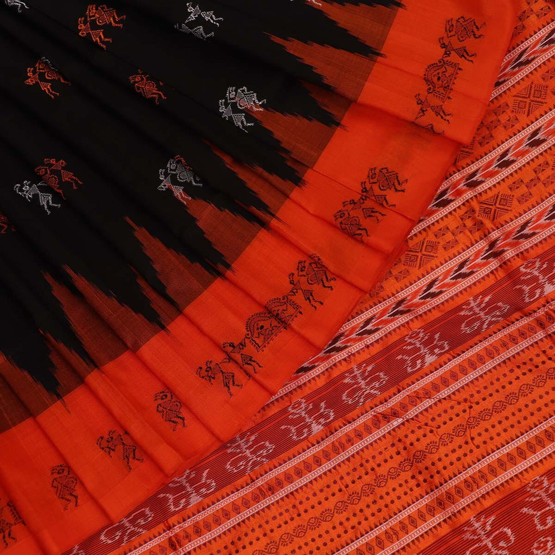 Priyadarshini Handloom, Handwoven Bomkai Silk Saree, Silk Saree, Handloom Saree, Traditional Saree, Indian Saree, Handloom Silk Saree, Ethno-chic Saree.