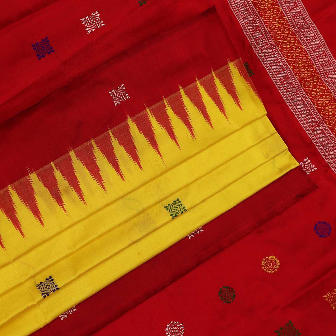 Handloom Silk Bomkai Saree Handloom Saree_Bomkai Silk Priyadarshini Handloom