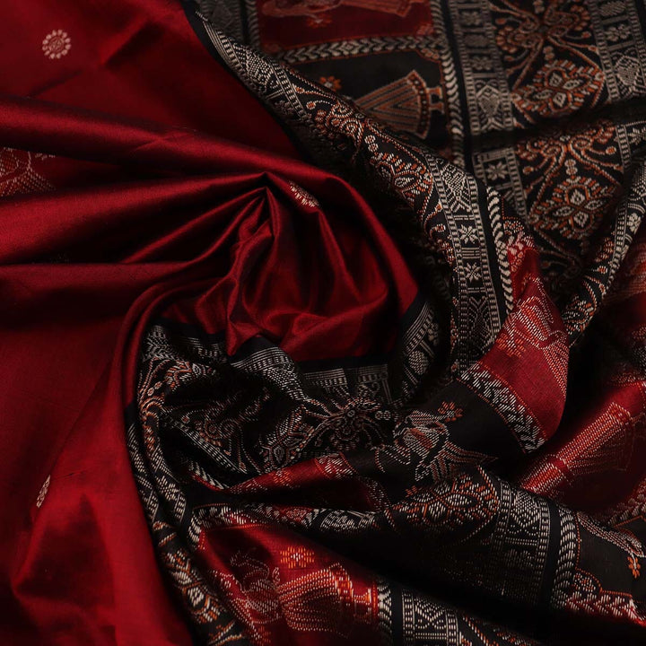 Handloom Silk Bomkai Saree Handloom Saree_Bomkai Silk Priyadarshini Handloom