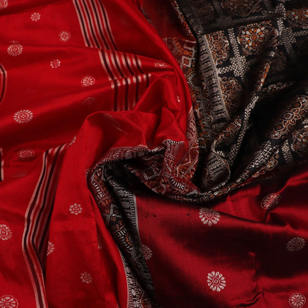 Handloom Silk Bomkai Saree Handloom Saree_Bomkai Silk Priyadarshini Handloom