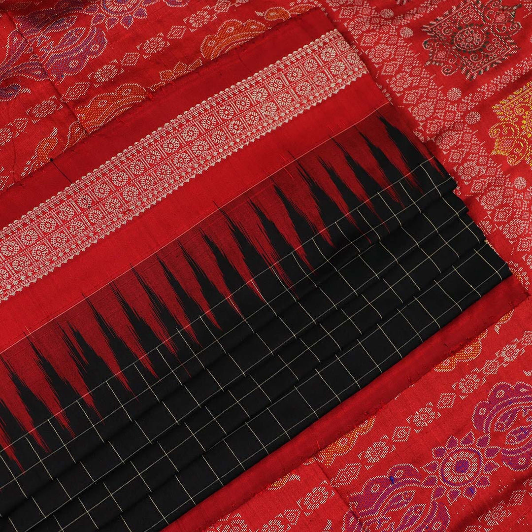 Handloom Silk Bomkai Saree Handloom Saree_Bomkai Silk Priyadarshini Handloom
