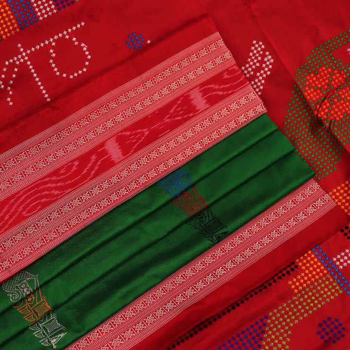 Handloom Silk Bomkai Saree Handloom Saree_Bomkai Silk Priyadarshini Handloom