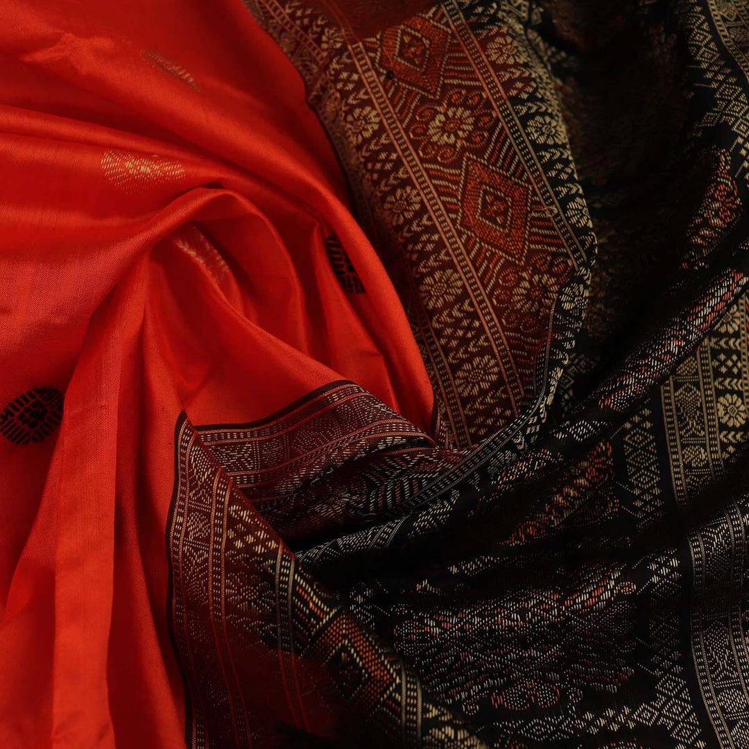 Handloom Silk Bomkai Saree Handloom Saree_Bomkai Silk Priyadarshini Handloom