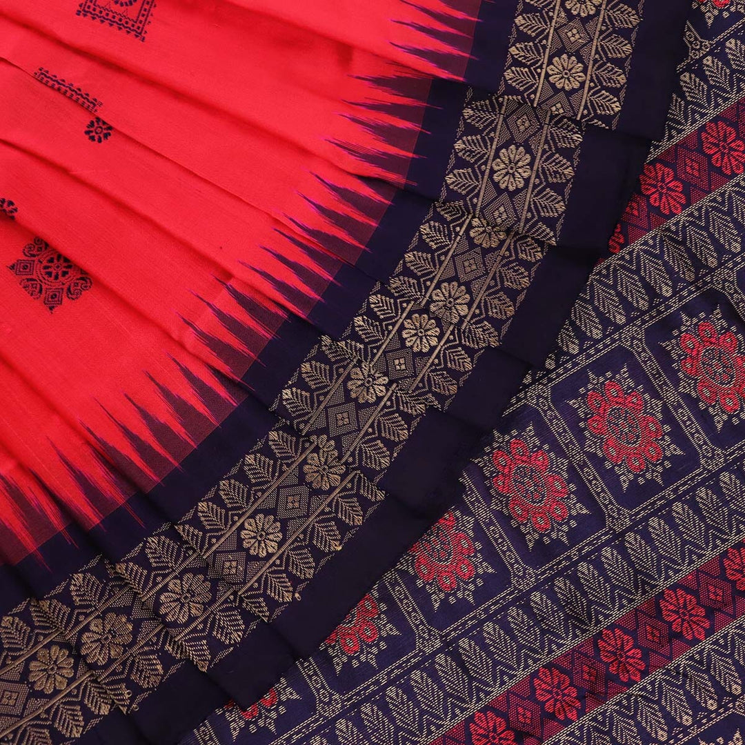Handloom Silk Bomkai Saree Handloom Saree_Bomkai Silk Priyadarshini Handloom