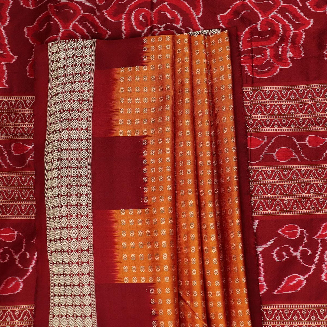 Handloom Silk Bomkai Saree Handloom Saree_Bomkai Silk Priyadarshini Handloom