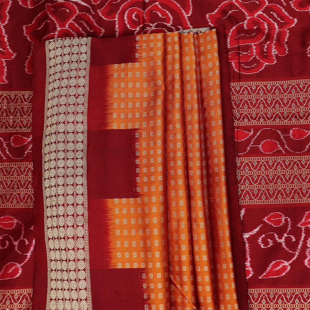 Handloom Silk Bomkai Saree Handloom Saree_Bomkai Silk Priyadarshini Handloom 