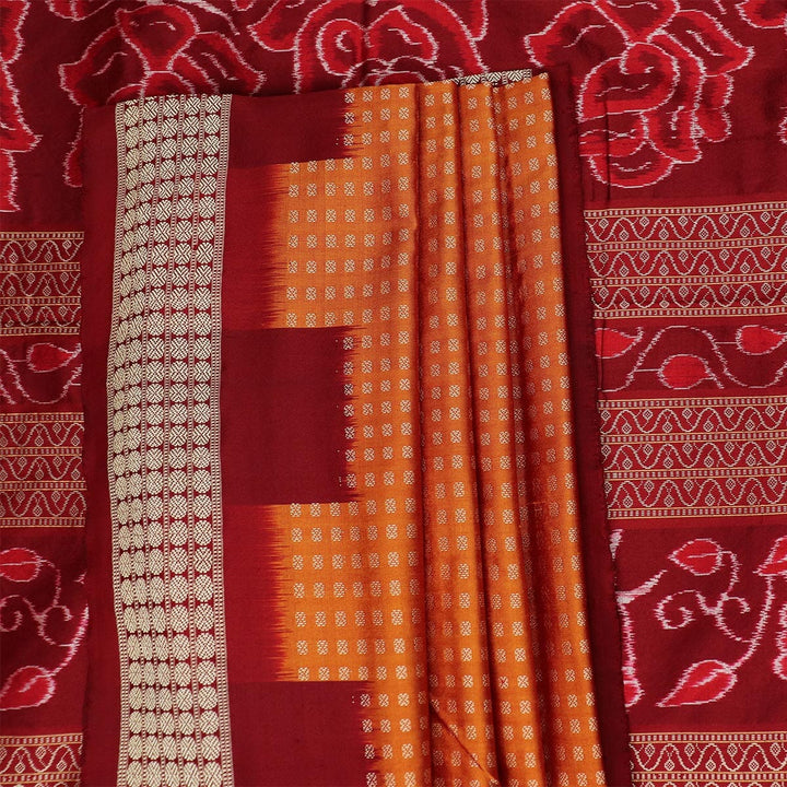 Handloom Silk Bomkai Saree Handloom Saree_Bomkai Silk Priyadarshini Handloom