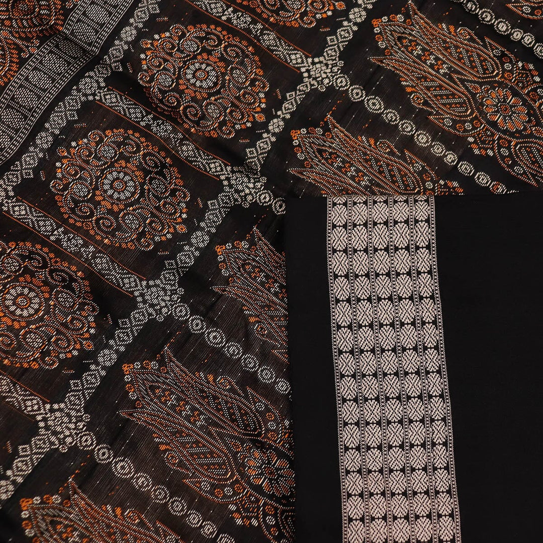 Handloom Silk Bomkai Saree Handloom Saree_Bomkai Silk Priyadarshini Handloom