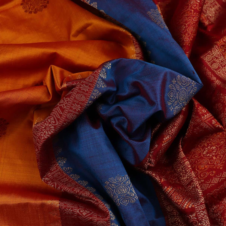 Handloom Silk Bomkai Saree Handloom Saree_Bomkai Silk Priyadarshini Handloom