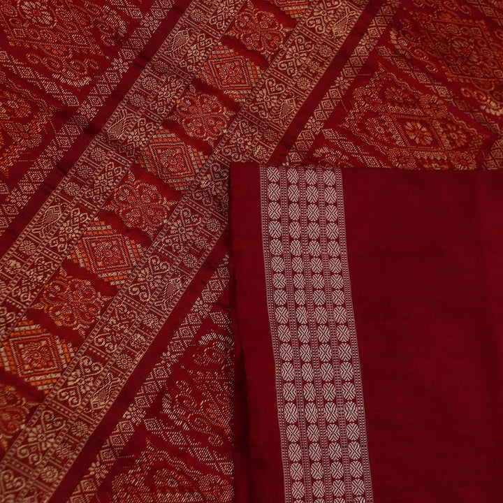 Handloom Silk Bomkai Saree Handloom Saree_Bomkai Silk Priyadarshini Handloom