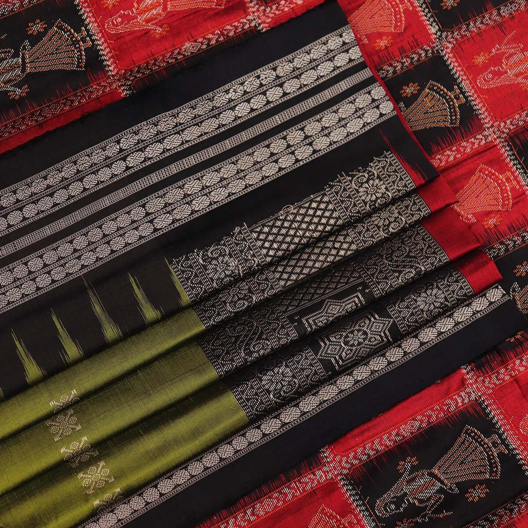 Handloom Silk Bomkai Saree Handloom Saree_Bomkai Silk Priyadarshini Handloom