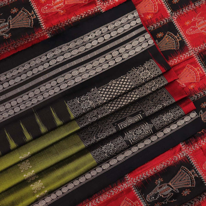 Handloom Silk Bomkai Saree Handloom Saree_Bomkai Silk Priyadarshini Handloom