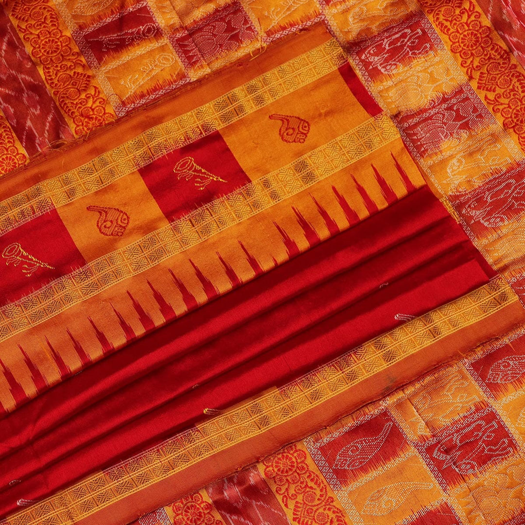 Handloom Silk Bomkai Saree Handloom Saree_Bomkai Silk Priyadarshini Handloom