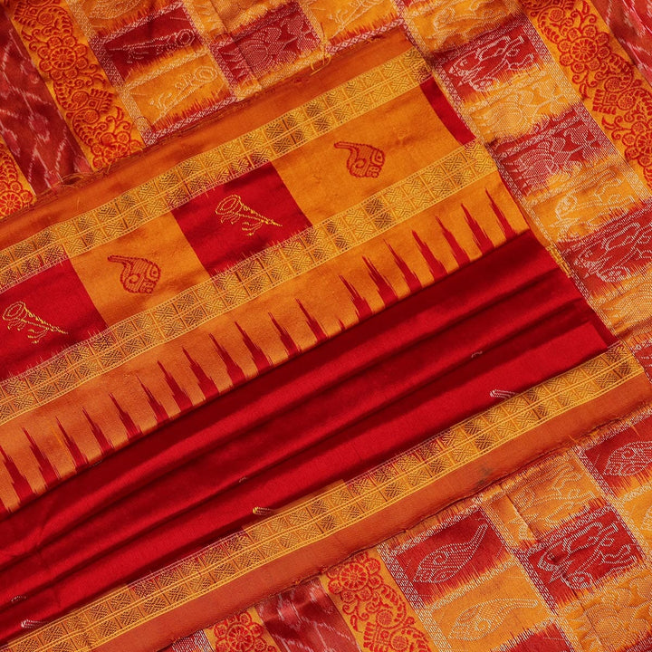 Handloom Silk Bomkai Saree Handloom Saree_Bomkai Silk Priyadarshini Handloom