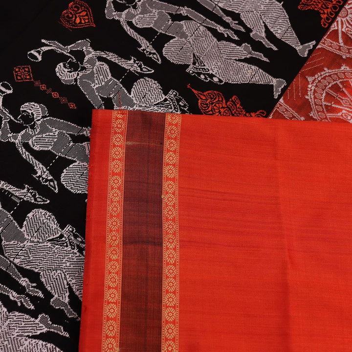 Handloom Silk Bomkai Saree Handloom Saree_Bomkai Silk Priyadarshini Handloom