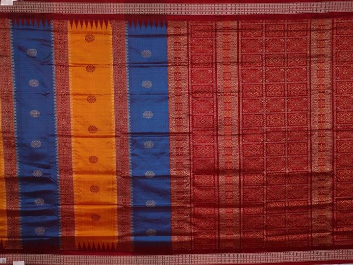 Handloom Silk Bomkai Saree Handloom Saree_Bomkai Silk Priyadarshini Handloom