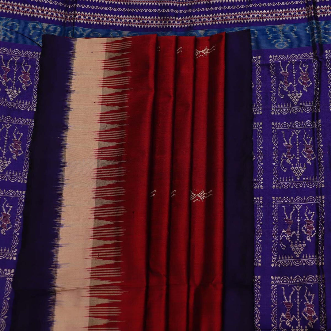 Handloom Silk Bomkai Saree Handloom Saree_Bomkai Silk Priyadarshini Handloom