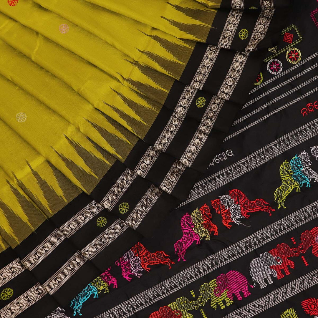 Handloom Silk Bomkai Saree Handloom Saree_Bomkai Silk Priyadarshini Handloom
