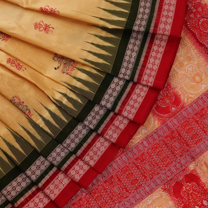 Handloom Silk Bomkai Saree Handloom Saree_Bomkai Silk Priyadarshini Handloom