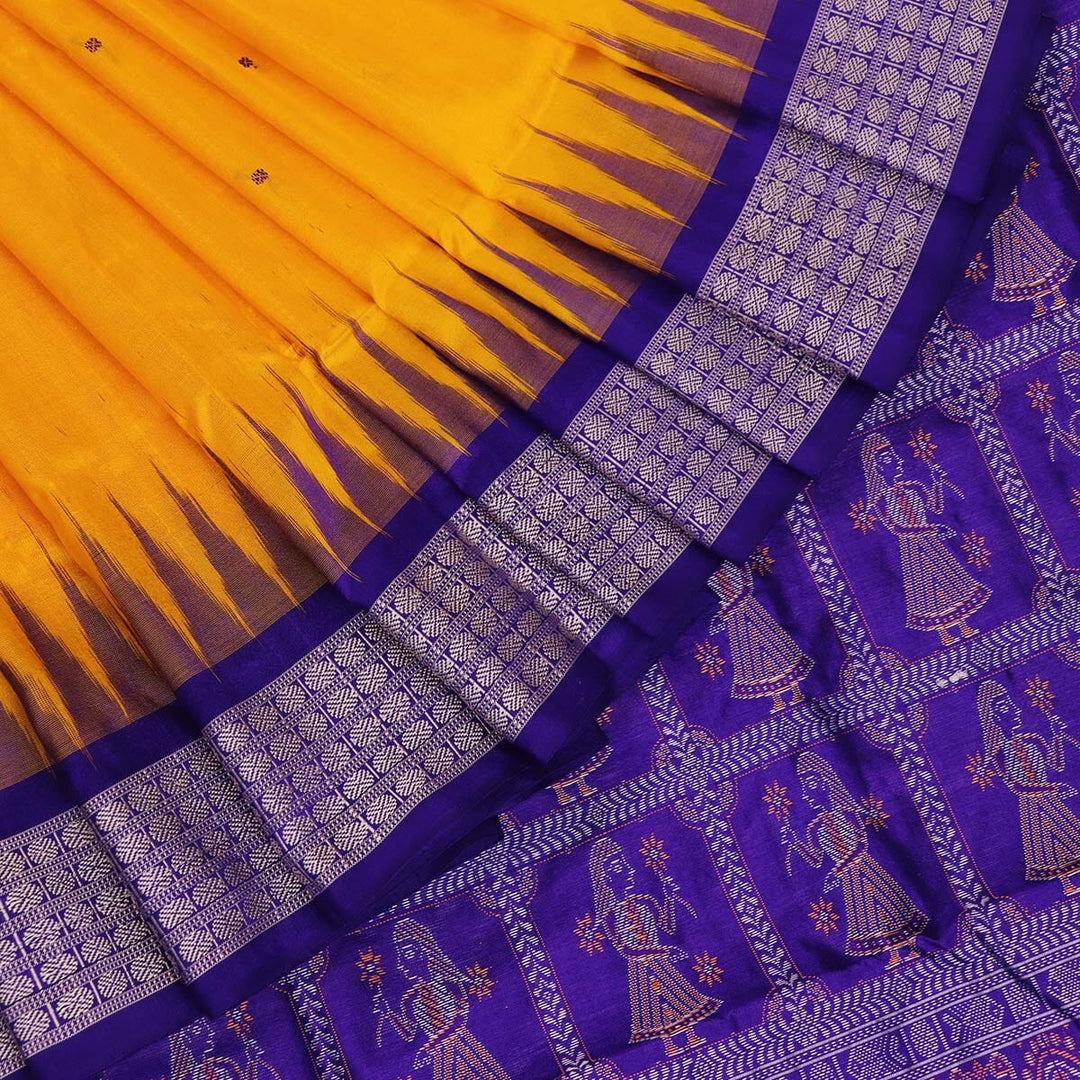 Handloom Silk Bomkai Saree Handloom Saree_Bomkai Silk Priyadarshini Handloom
