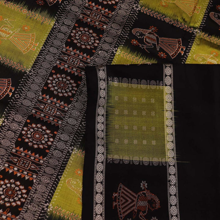 Handloom Silk Bomkai Saree Handloom Saree_Bomkai Silk Priyadarshini Handloom
