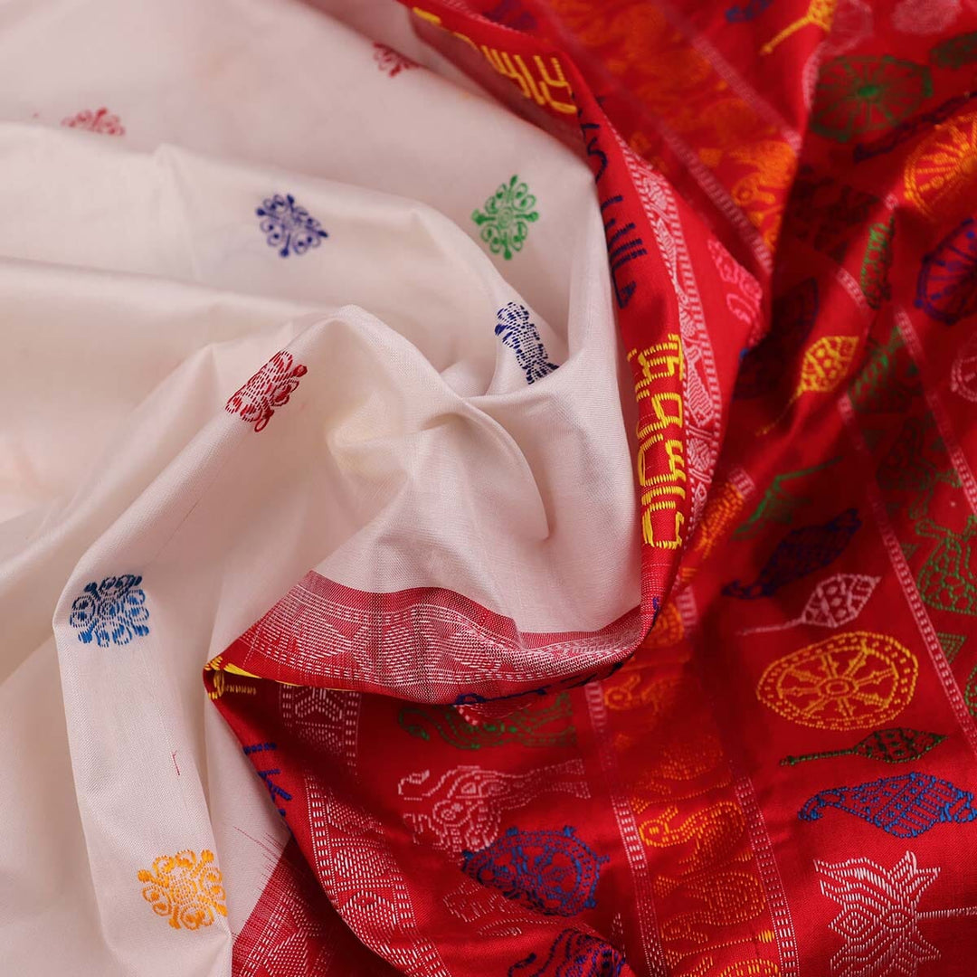 Handloom Silk Bomkai Saree Handloom Saree_Bomkai Silk Priyadarshini Handloom