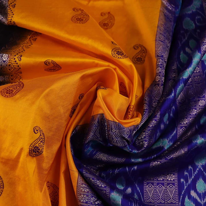 Handloom Silk Bomkai Saree Handloom Saree_Bomkai Silk Priyadarshini Handloom