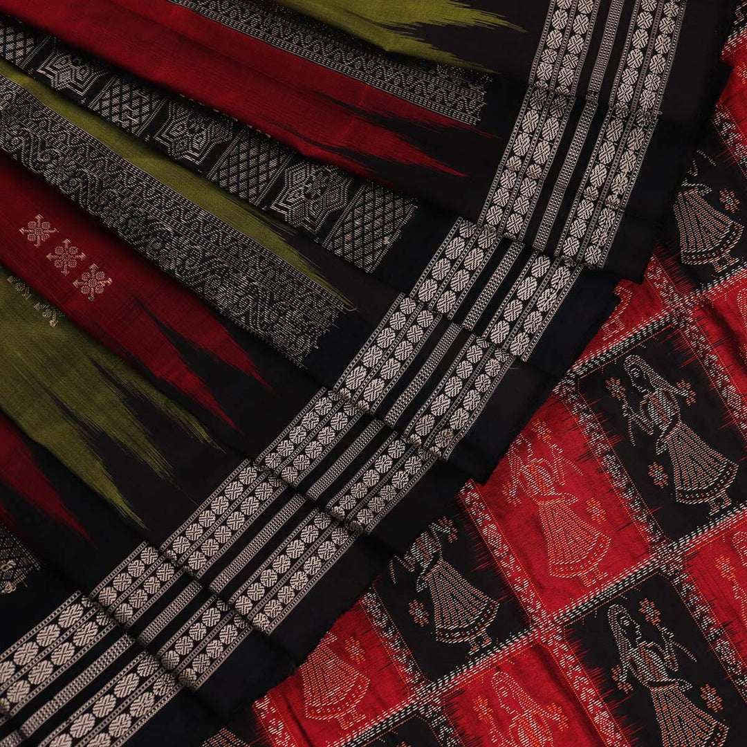 Handloom Silk Bomkai Saree Handloom Saree_Bomkai Silk Priyadarshini Handloom